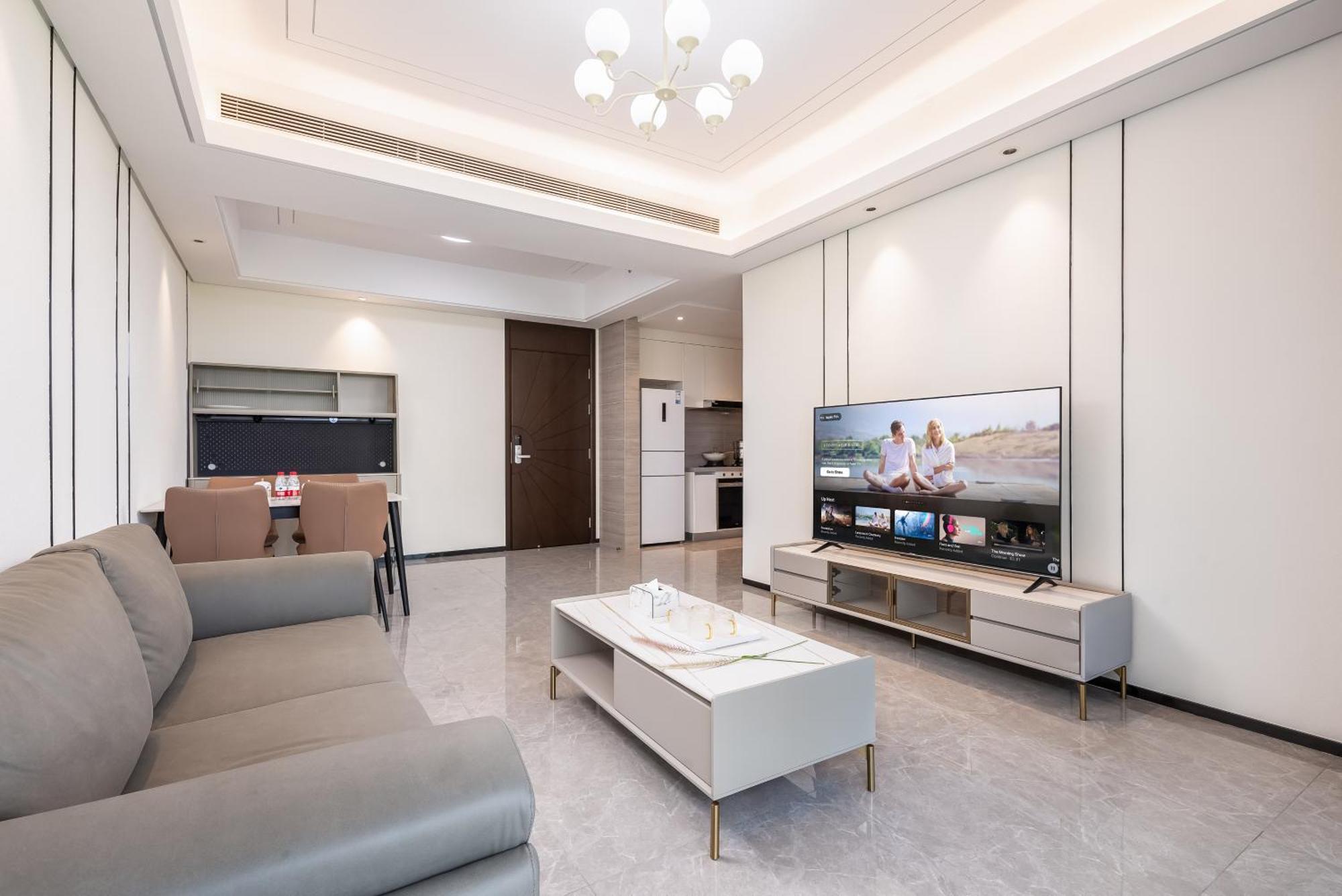 Puhai Sea View Apt By Hailan Tour At Sanya Yazhou Bay#Only 100 Meters To Beach And Sea Swimming Area Exterior photo