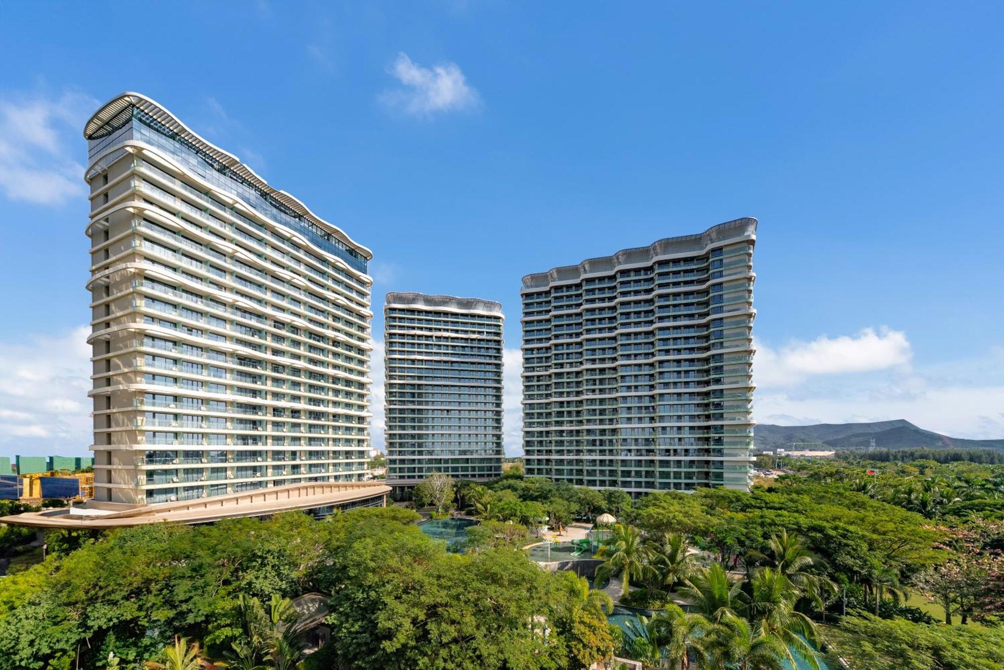 Puhai Sea View Apt By Hailan Tour At Sanya Yazhou Bay#Only 100 Meters To Beach And Sea Swimming Area Exterior photo