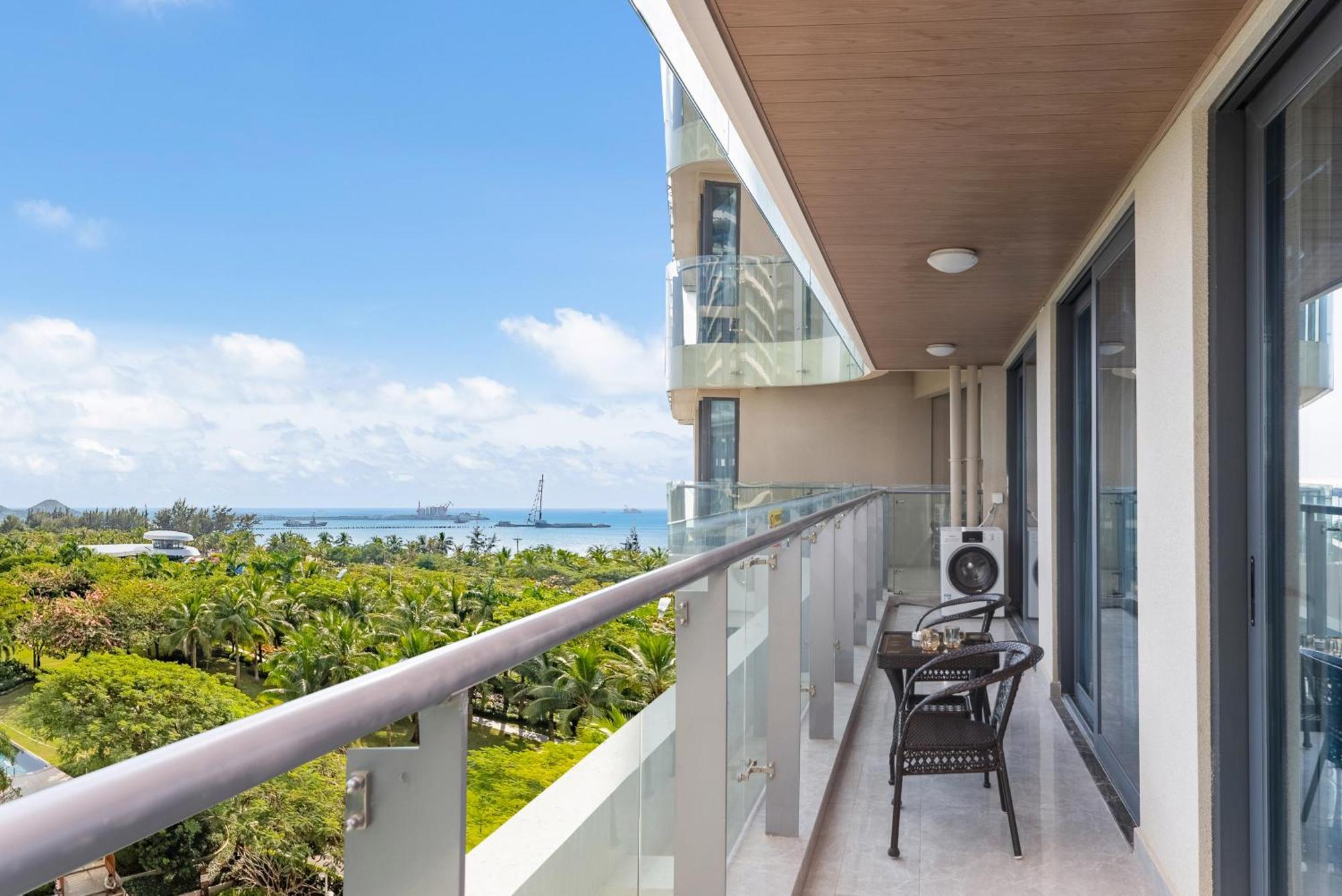 Puhai Sea View Apt By Hailan Tour At Sanya Yazhou Bay#Only 100 Meters To Beach And Sea Swimming Area Exterior photo
