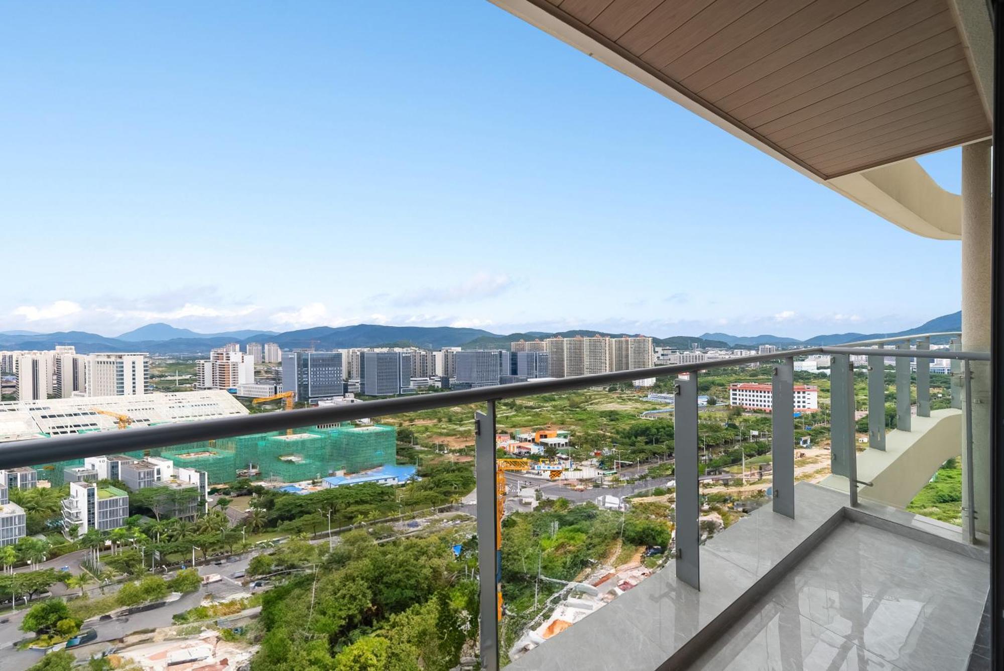 Puhai Sea View Apt By Hailan Tour At Sanya Yazhou Bay#Only 100 Meters To Beach And Sea Swimming Area Exterior photo