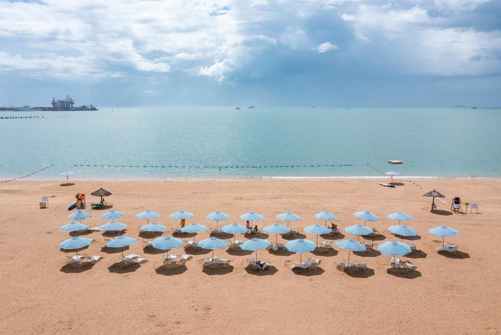Puhai Sea View Apt By Hailan Tour At Sanya Yazhou Bay#Only 100 Meters To Beach And Sea Swimming Area Exterior photo