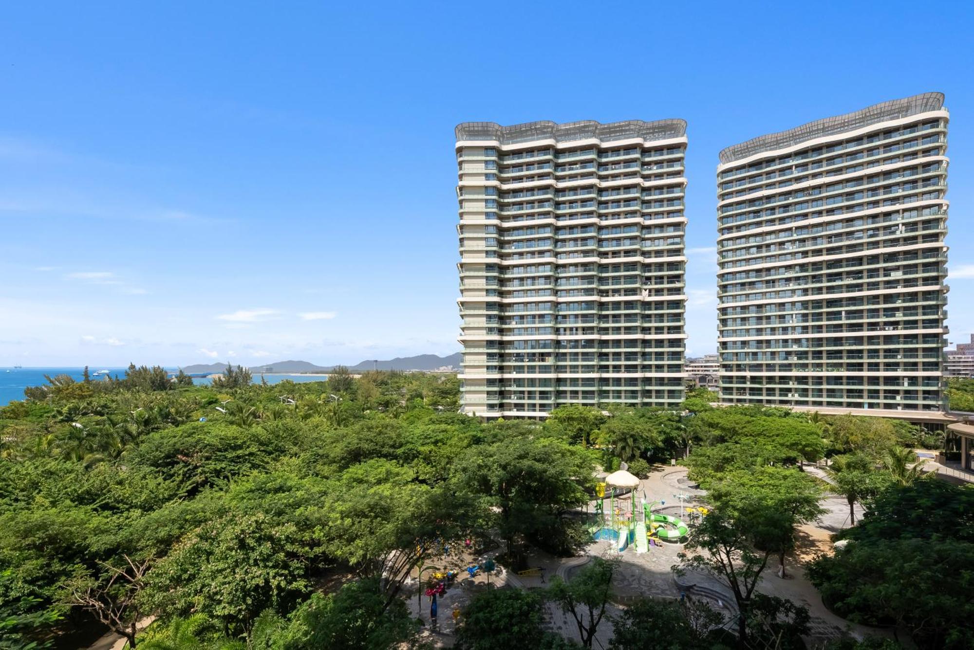 Puhai Sea View Apt By Hailan Tour At Sanya Yazhou Bay#Only 100 Meters To Beach And Sea Swimming Area Exterior photo