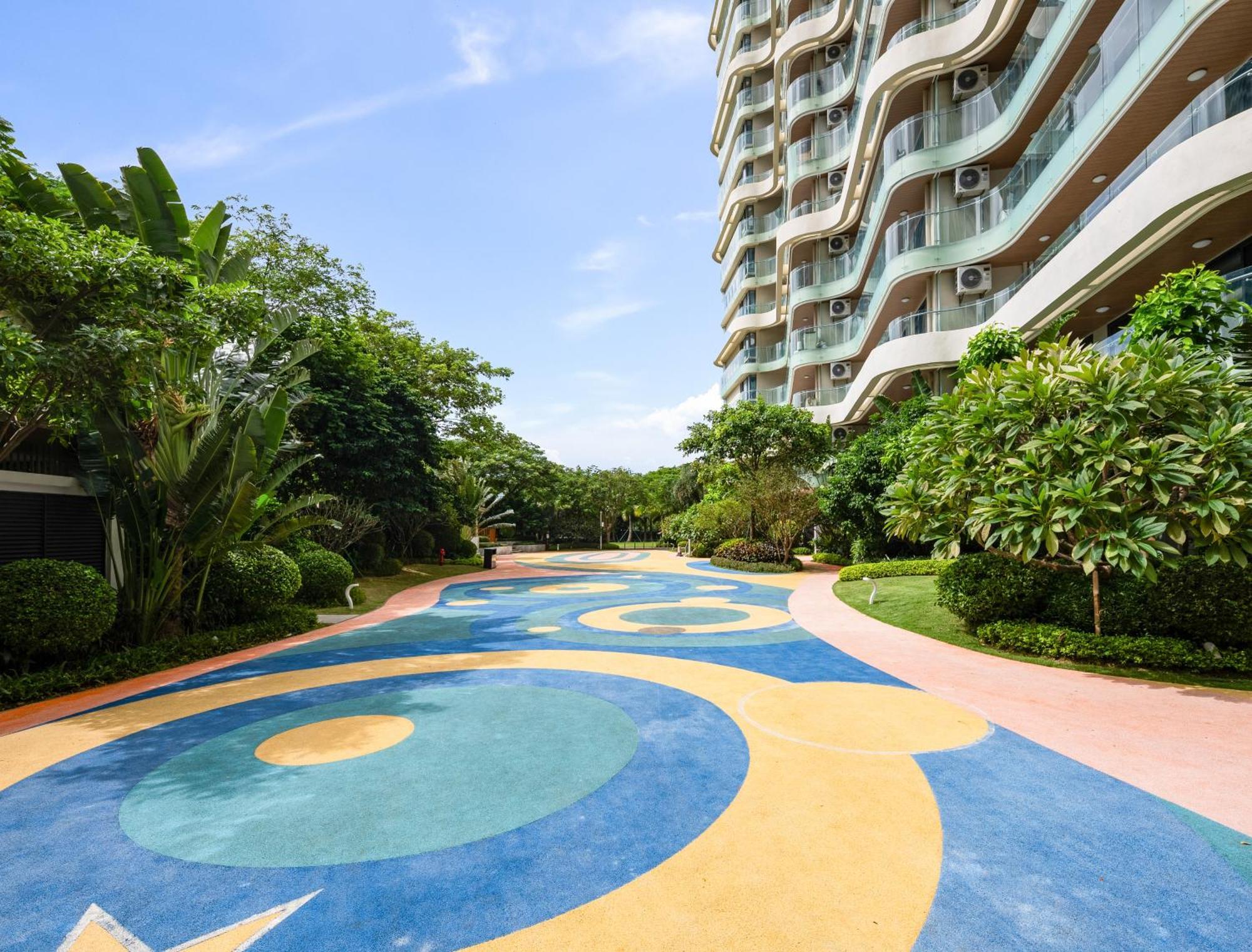 Puhai Sea View Apt By Hailan Tour At Sanya Yazhou Bay#Only 100 Meters To Beach And Sea Swimming Area Exterior photo